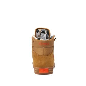 Pánské Kotníkové Boty Supra VAIDER Tan/Lt Gum | CZ-81482